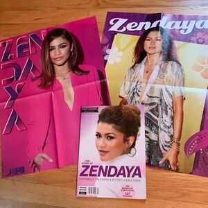 Zendaya Magazine a360Media Specials & 2 fold out posters